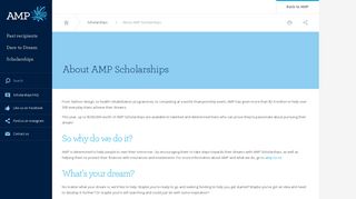 
                            4. About AMP Scholarships | AMP