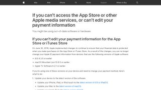 
                            13. About App Store and iTunes Store availability - Apple Support