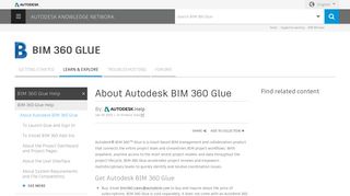 
                            3. About Autodesk BIM 360 Glue - Autodesk Knowledge Network