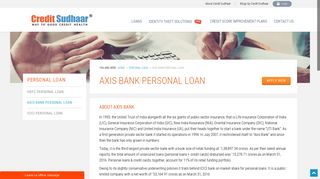
                            9. About Axis Bank Personal Loan | Interest Rates, Eligibility, EMI