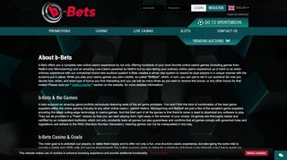 
                            13. About b-Bets: online casino with exciting 24/7 bonuses auctions