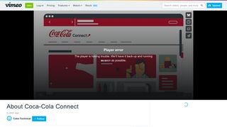 
                            4. About Coca-Cola Connect on Vimeo