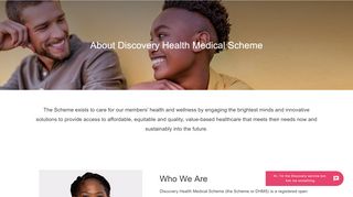 
                            4. About Discovery Health Medical Scheme - Discovery