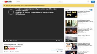 
                            4. About Eagle Aurum Company - YouTube