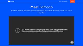 
                            4. About – Edmodo