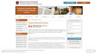 
                            7. About eTeacher Group - The Hebrew University of ... - Biblical Hebrew