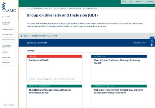 
                            13. About GDI - Group on Diversity and Inclusion (GDI) - Member Center ...