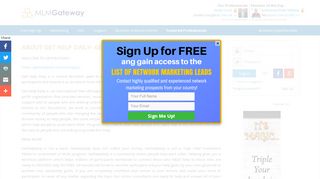 
                            1. ABOUT GET HELP DAILY- GET 50% IN 48 HOURS | MLM Gateway