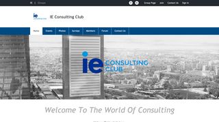 
                            12. About | IE Consulting Club - CampusGroups at IE