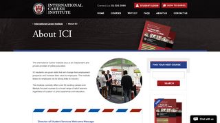 
                            3. About - International Career Institute