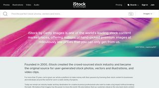
                            4. About iStock by Getty Images | iStock