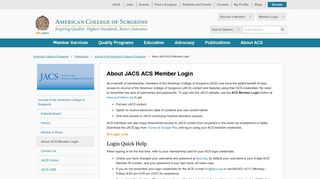 
                            8. About JACS ACS Member Login