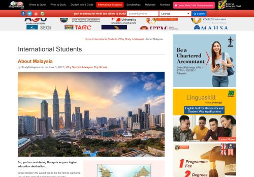 
                            11. About Malaysia - StudyMalaysia.com