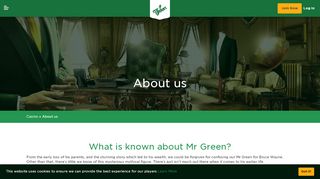 
                            12. About Mr Green l Where entertainment meets gambling responsibility l ...