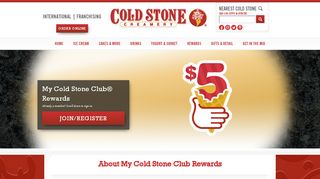 
                            12. About My Cold Stone Club Rewards
