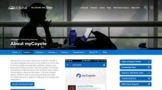 
                            2. About myCoyote | CSUSB