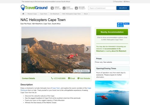 
                            13. About NAC Helicopters Cape Town in De Waterkant - TravelGround.com