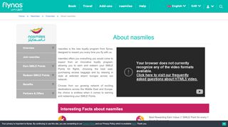 
                            11. About nasmiles - Flynas