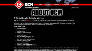 
                            10. About OCM - OCM Inc.