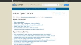 
                            4. About Open Library | Open Library