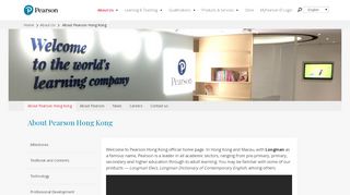 
                            11. About Pearson Hong Kong