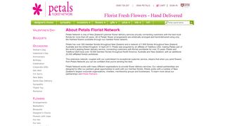 
                            8. About Petals Florist Network - Petals.co.nz