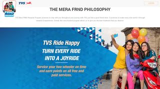 
                            4. About Program - TVS Mera FRND Rewards Program