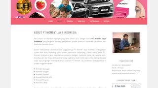 
                            7. About PT Moment Jaya Indonesia – Moment Glucogen Indonesia