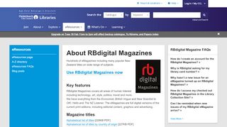 
                            7. About RBdigital Magazines | Christchurch City Libraries