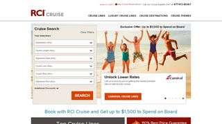 
                            4. About RCI Cruise & Resort Vacations Packages