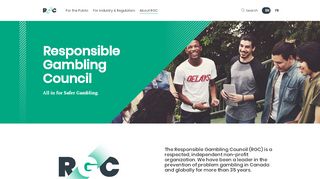 
                            7. About RGC - Responsible Gambling Council