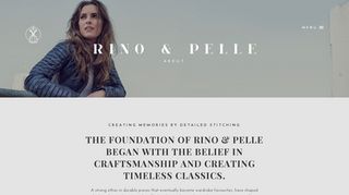 
                            6. About - Rino and Pelle | Stitched to perfection