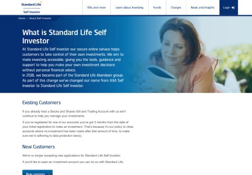 
                            3. About Self Investor | Standard Life Self Investor