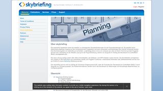 
                            6. About skybriefing - skybriefing