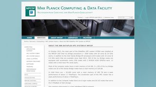 
                            5. About the IBM iDataPlex HPC System at MPCDF — Max Planck ...