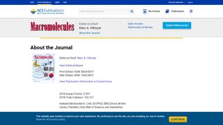 
                            5. About the Journal - ACS Publications - American Chemical Society