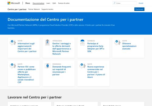 
                            3. About the Microsoft Partner Center - Microsoft Docs