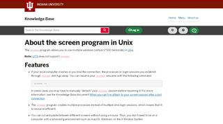 
                            10. About the screen program in Unix