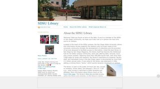 
                            9. About the SDSU Library | SDSU Library