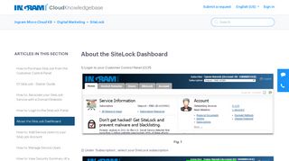 
                            12. About the SiteLock Dashboard – Ingram Micro Cloud KB
