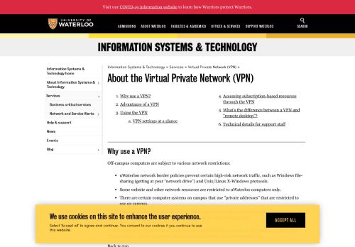 
                            11. About the Virtual Private Network (VPN) | Information Systems ...
