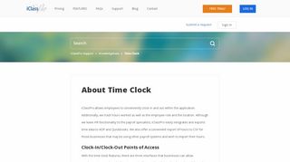 
                            8. About Time Clock – iClassPro Support
