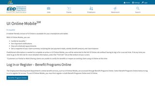 
                            3. About UI Online Mobile - EDD - CA.gov