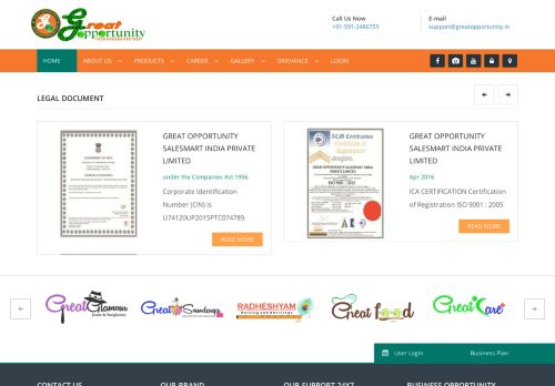 
                            5. About Us : Legal Document :: GREAT OPPORTUNITY SALESMART ...