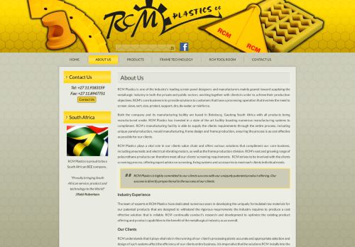 
                            12. About Us - RCM Plastics