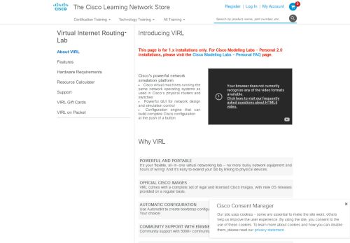 
                            12. About Virtual Internet Routing Lab (VIRL) - The Cisco Learning ...