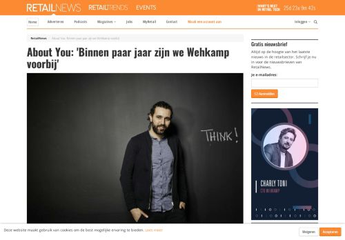 
                            13. About You: 'Binnen paar jaar zijn we Wehkamp voorbij' - RetailNews.nl