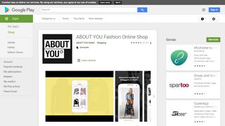 
                            8. ABOUT YOU Mode Online Shop – Apps bei Google Play