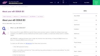 
                            9. About your eID (EDIUS ID) | Video editing software EDIUS special site