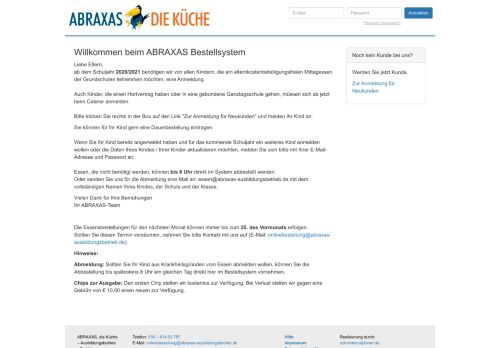 
                            2. Abraxas Die Küche